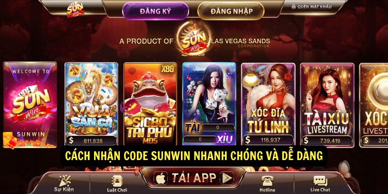 Cách nhận code Sunwin nhanh chóng và dễ dàng