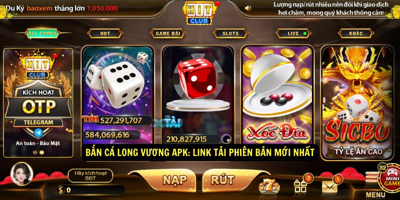 Bắn Cá Long Vương APK: Link Tải Phiên Bản Mới Nhất